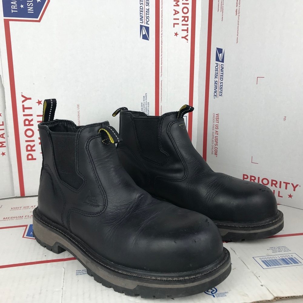 Ace Mens Firebrand CT Boots 73361 Size 7.5